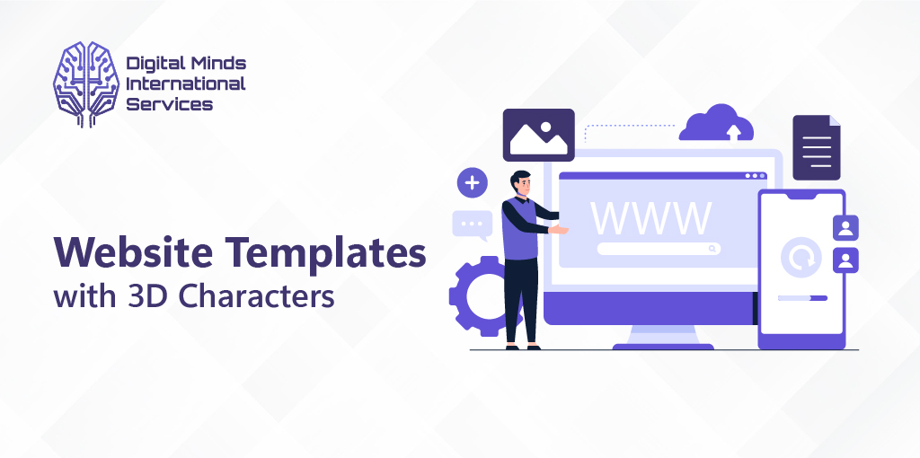 Website Templates with 3D